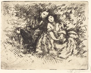 Conversation amoureuse, 1913