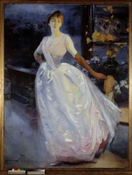 Portrait de Madame Roger Jourdain, épouse du peintre
