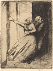 Le Viol, vers 1886