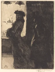 La femme inconnue, 1900