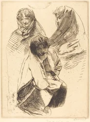 Trois femmes voilées, 1899