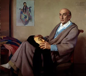 Portrait du directeur et homme de théâtre Jacques Copeau (1879-1949)