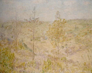 Paysage printanier toscan