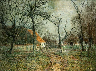 Ferme à Knocke entourée d
