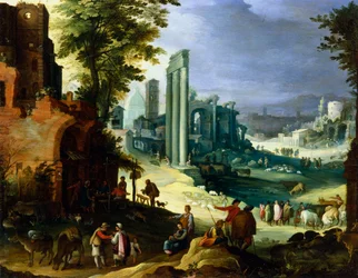Vue de Rome, vers 1574-1626
