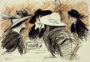 Vos chapeaux : Dames au Ritz, New York