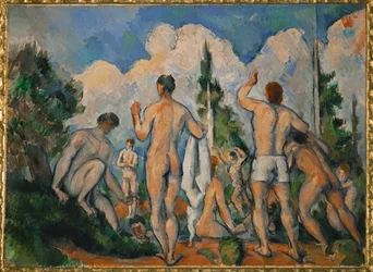 Baigneurs (oil on canvas)