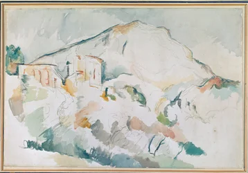 La montagne Sainte-Victoire (watercolour)