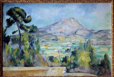 La montagne Sainte-Victoire Peinture de Paul Cézanne (1839-1906) 1887-1890 Paris, musée d