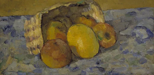 Panier de fruits renversé, c.1877