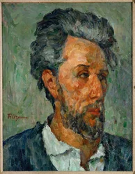 Portrait de Victor Choquet (huile sur toile)