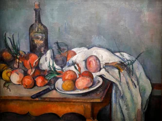 Nature morte avec des oignons 1896-1898