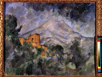 La Montagne Sainte-Victoire et le Château Noir. 1904-1906. Tokyo, Bridgestone Museum