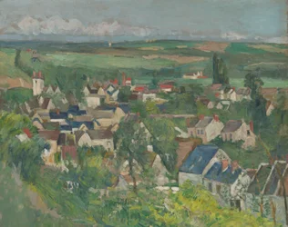 Auvers, vue panoramique