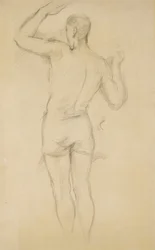 Baigneur debout, vers 1885-88