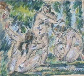 Baigneurs, 1875-77