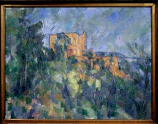 Peinture du château noir