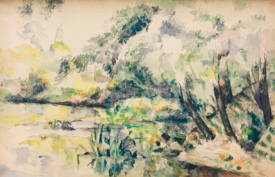 Eau marécageuse (près de Melun?)
