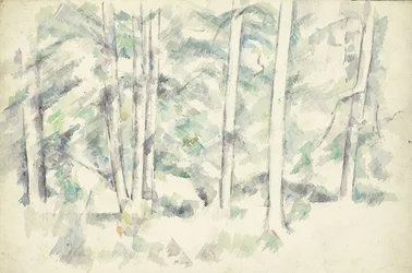 Forêt, vers 1890