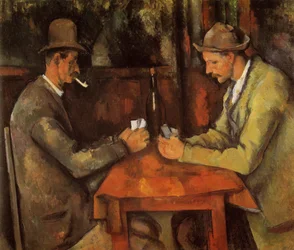 French: Les Joueurs de cartes The Card Players