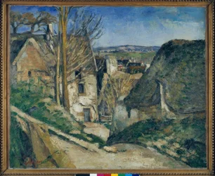 La maison du pendu, à Auvers