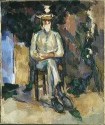 Le Jardinier Vallier, vers 1904-1906