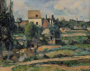 Le moulin sur la Couleuvre à Pontoise