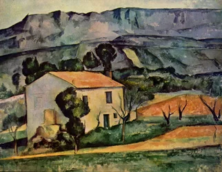 Maison devant la Sainte-Victoire près de Gardanne