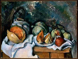 Nature morte avec fruits et pot à gingembre, vers 1895