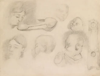 Études de la tête d