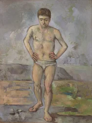 La Baigneuse, vers 1885
