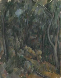 Les jardins du Château Noir, vers 1900-1904