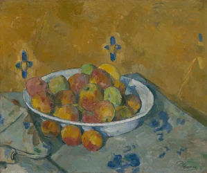 Le Plateau de pommes, vers 1877