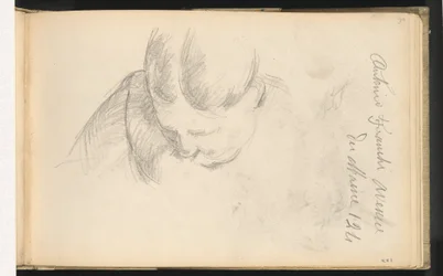 Femme Penchée en Avant
