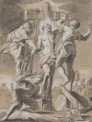 Christ cloué sur la croix, début du 18e siècle
