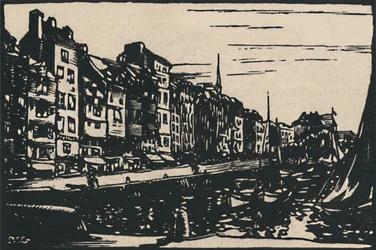 Honfleur - Le Vieux Bassin, 1919
