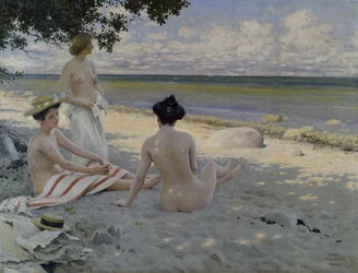 Sur la plage