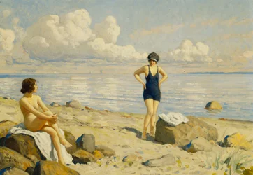 Sur la plage