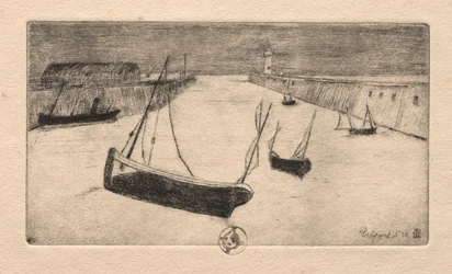 Six eaux-fortes : Tréport