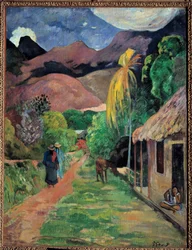 Une rue à Tahiti