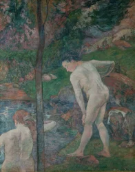 Baigneurs en Bretagne Deux baigneurs, 1887