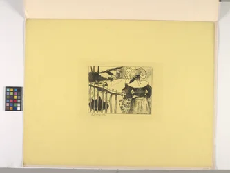 Femmes bretonnes près d