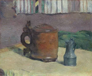 French: Les Deux pots, ou Nature Morte à la Cruche d