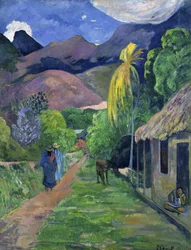 Français : Rue de Tahiti Street in Tahiti