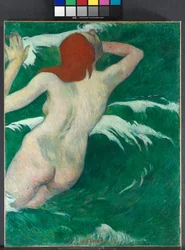 Dans les vagues, 1889