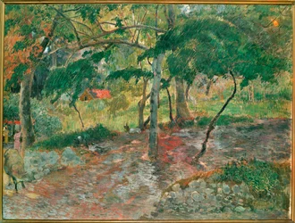 La mare, Martinique (oil on canvas)