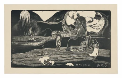 Maruru (Offrandes de gratitude), de la suite Noa Noa