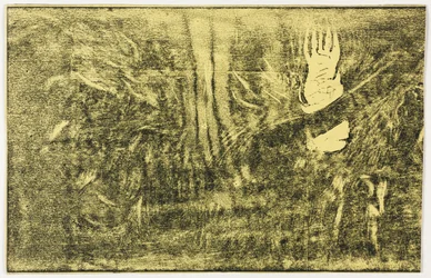Noa Noa : Le Diable parle Mahna No Varua Ino recto, Femmes lavant des vêtements verso, 1893-1894