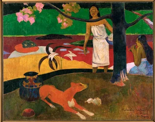 Pastorales tahitiennes (oil on canvas)