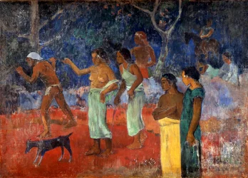 Scène de la vie tahitienne, 1896